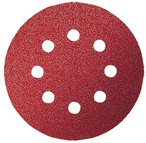 Bosch 2609256A22 DIY Schleifblatt ø 125 mm, G40, 8 Löcher, Klett (5)