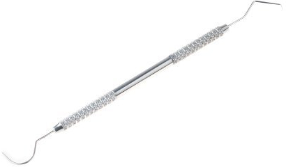 Le tartre Remover double Outil jaquette dent Sonde par Herder Solingen