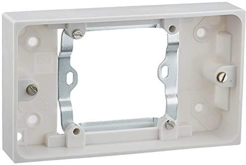Pro Elec 868 SINGLE TO DOUBLE 13A SOCKET CONVERTOR, White