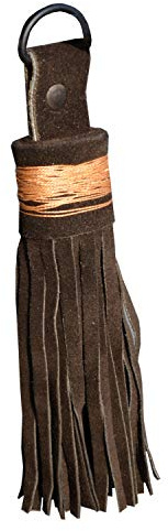Beier Germany Pfeilreiniger Kaffeebraun | Handgeflochten, Leder, Für Carbon-, Holz- & Aluminiumpfeile