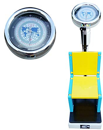 YZJJ mechanische Personenwaage, Physician Digital Scale, hochpräzise Höhen- und Gewichtsskala, Mechanische Personenwaage für Badezimmer für Kinder, EIN Gesundheitsmelder mit Stuhl
