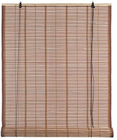 STI Tapparella avvolgibile Ciclamino bambù 120x250cm Tenda a Rullo Bamboo Arredamento Casa Protezione Luce