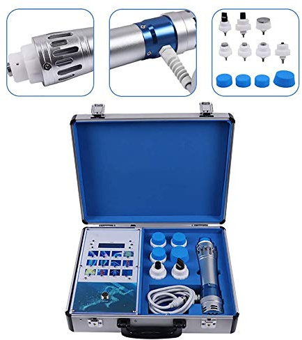4YANG Máquina de terapia de ondas de choque Masajeador corporal ShockWave, uso para tratamiento de disfunción eréctil ED y masajeador muscular profundo Relax (aprobación CE)