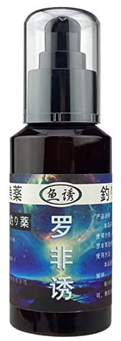 woyufen Fischlockstoff zum, 100ml Lockstoff für Raubfische, Forellen & Friedfische, Lockmittel für Fische, Lockstoffe
