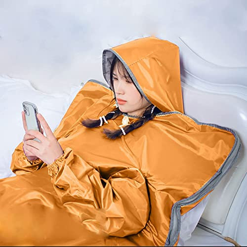 Manta de calefacción de sauna infrarroja, manta de vapor a prueba de agua de seguridad, manta de sauna en quema de grasa para spa Detox Romote Control Manta para calefacción para el cuerpo Home Shaper