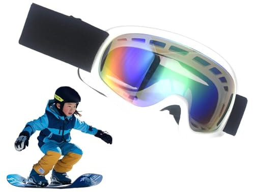 Imfria snowboardglasögon, barnskidglasögon, snowboardglasögon med UV-skydd | snöglasögon, bekväma och skidglasögon för barn och flickor från 3–10 år