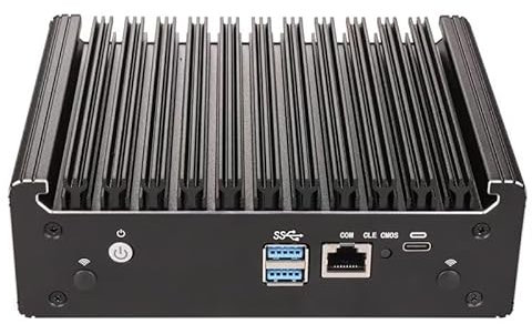 CYMINILMDPC N150 Fanless Mini PC 4X 2.5G LAN Firewall/NAS/Server, Quad-Core 6W TDP, DDR4, Dual Storage (M.2 NVMe + SATA), 3X 4K Output, AES-NI, ESXi/PVE Ready