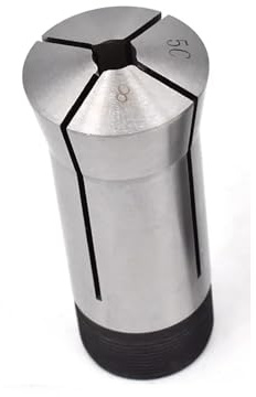 1 Pz. Pinza A Molla Con Foro Rotondo Tipo 5C, Gamma Da 3 Mm A 26 Mm Per Tornio CNC.(13mm)