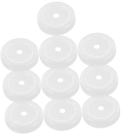 TOYZFRIENDY 10pcs Tea Strainer Cover Set Dustproof Plastic Caps Easy Remove Replacement for Loose Tea Infuser Mug Bottle Lid Protectors