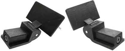 predolo 2 Bisagras con Cubierta Antipolvo para Tocadiscos, Accesorios, Fácil Instalación, Piezas de Repuesto de Rendimiento para Tocadiscos AT-LP140