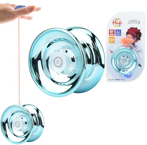 Jlobnyiun Yoyo für 8 bis 12 Jahre | reagierendes Yoyo-Spielzeug, stoßfester Yo-Yo-Ball für die Übung der Hand-Augen-Koordination für Anfänger und Anfänger