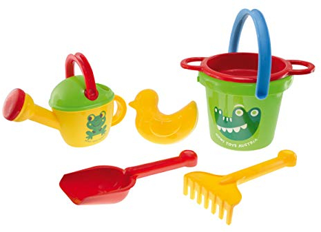 GOWI 558-36 Sand Set Ente, 6teilig, Sandkästen und Sandspielzeug