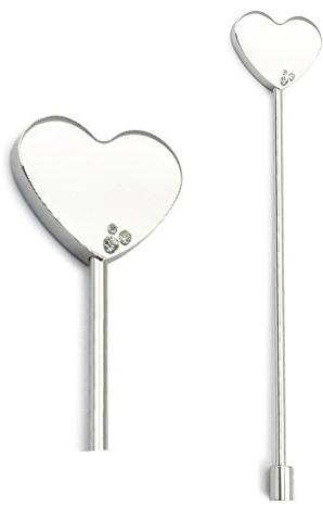 Bioenergetischer Power Magnet Wasserstab Herz - Coeur - Coracao mit Swarovski Crystals Energetix 4YOU 446 TCM Energie Powerstab 15 cm