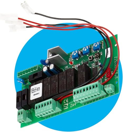 Came Carte électronique de Rechange pour Cadre de Commande ZA4 pour portails battants à 230 V