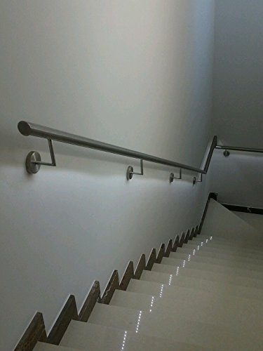 Handlauf aus Edelstahl mit mehrfarbigem LED-Licht