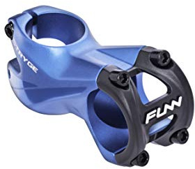 Funn Stryge Bike Riser Stem with 7 Degree - Length 60mm stem with 31.8mm Bar Clamp, Bike Stem for Mountain Bike, BMX Bike, Road Bike and Gravel Bike (Blue)