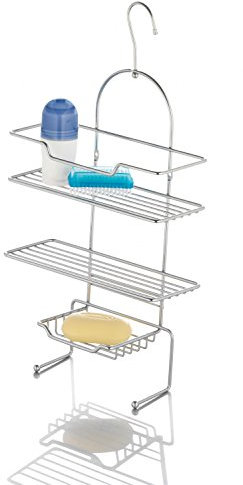 Ribelli Hängeregal 2 Böden Duschregal Badregal Badablage Aufhängeregal verchromt