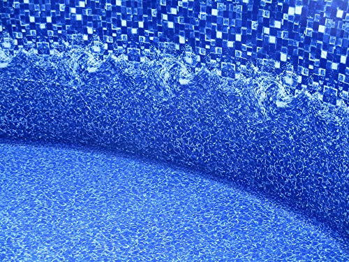 SPIRATO Pool Innenfolie Glimmerglass Poolfolie geeignet für Stahlwandpools mit Ø 400 x 90 cm