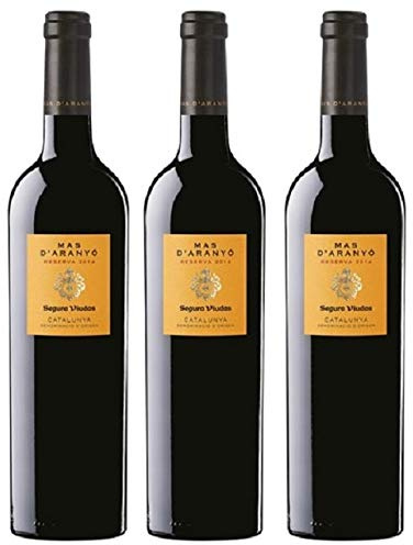 Segura Viudas Mas D'Aranyo Vino Tinto - 3x750 ml - Total:2250ml
