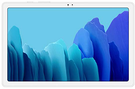 Samsung Galaxy Tab A7, Android Tablet, LTE, 7.040 mAh Akku, 10,4 Zoll TFT Display, vier Lautsprecher, 32 GB/3 GB RAM, Tablet in Silber