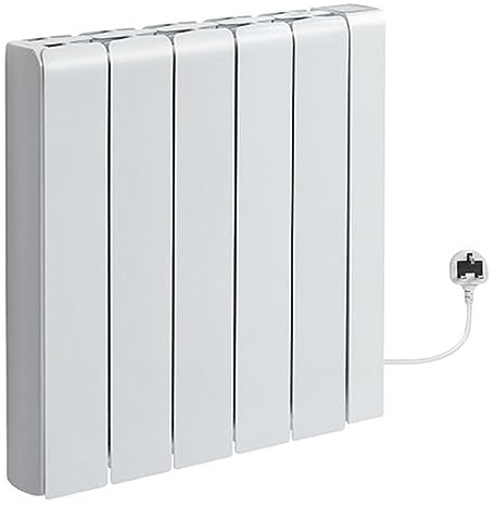 Milano Tuc 1500W White UK Plug Ceramic Core WiFi Smart Electric Heater - 570mm x 534mm