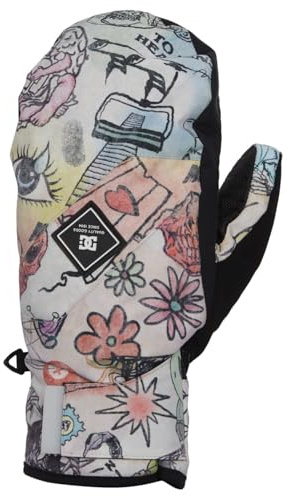 DC Shoes Franchise Mitten Guantes para Clima frío, Vision Quest, Estándar Hombres