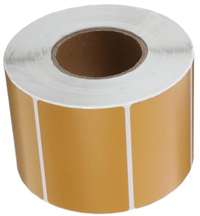 STOBOK Thermoetikettenpapier Rolle Selbstklebend Für Drucker Blanko Inventaretiketten Express Versand Adresslabel Mehrzweck Pflanzenetiketten