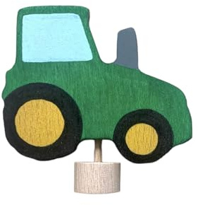 Traktor Motivstecker Trecker Geburtstagsstecker Deko Zubehör für Geburtstagszug Geburtstagsring Geburtstagstisch