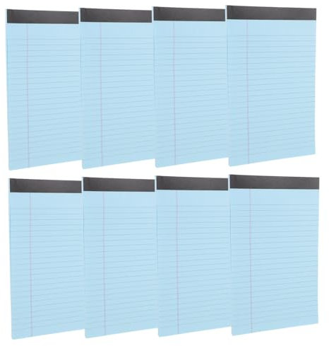minkissy 8stücke Teiliges Notizbuch Multifunktionales Legales Notizpad Für Büro Einfach Zu Nutzen Abreißbare Seiten Für Schule Und Arbeit Tragbar Und Praktisch