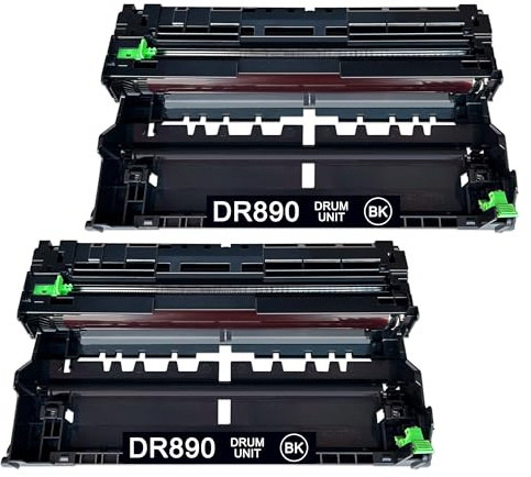 DR890 DR-890 Drum Unit (2-Pack, High Yield) Replacement for Brother HL-L6250DW HL-L6400DW HL-L6400DWT MFC-L6750DW MFC-L6900DW Printer