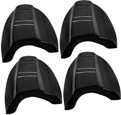 FRCOLOR Seitenschutz für Schutzbrille 4 Stück-pack Transparente Clip On Seitenschilde Effektiver Seitenschutz für Brillenträger im Arbeitsumfeld