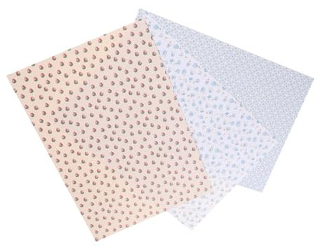 SUPVOX Accesorio Decorativo para Casa De Muñecas Papel Tapiz Autoadhesivo 3 Piezas Patrón Simple