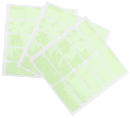 Nachtleuchtende Aufkleber für Wandschalter, 30 Stück Pvc, Lichtgrün | Selbstklebend und Leicht Anzubringen, Hilft Schalter im Dunkeln Schnell zu Finden, für Zuhause