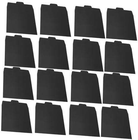 Schwarze CD Papiertüten aus Papier für Karten und Cds | Reißfest, Leicht und Kompakt, Schlichtes Design, 50 Stück Packung für Vielseitige Aufbewahrung