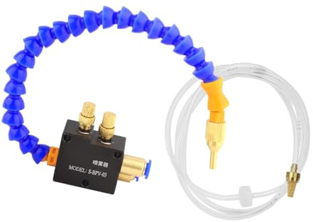 aqxreight Système de Pulvérisation de Liquide de Refroidissement pour Tour CNC et Fraiseuse Solution de Refroidissement Efficace pour les Applications de Travail des Métaux