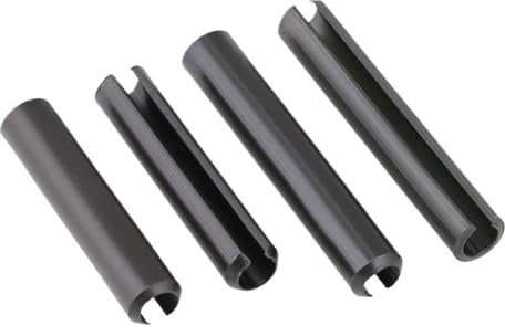 Federstifte Geschlitzte geteilte Federstifte Kohlenstoffstahl Schwarz M1,5 x (6-16) mm 50 Stk(M1.5 X 6mm-50pcs)