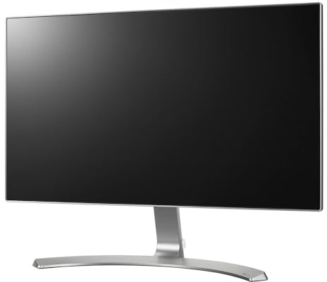 LG 24MP89HM Monitor 24 FULL HD LED IPS, 1920x1080, 5ms, AMD FreeSync 75Hz, 2x HDMI, 1x VGA, Borderless, Argento, Flicker Safe, Bianco