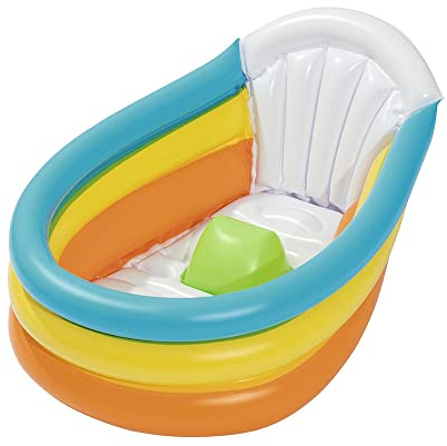Bestway 51134-1 Bagnetto neonato con termometro Squeaky Clean