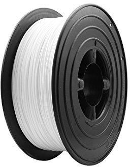 OWL-Filaments 3D Drucker 1kg Filament Rolle PLA 1.75mm 1000g Spule Made in Gemany Premium Qualität (PLA 1,75mm, Weiß)