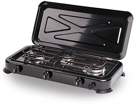 Cocina de Gas Mary, 3 Fuegos, 50 mbar Camp4 - Reimo 70793