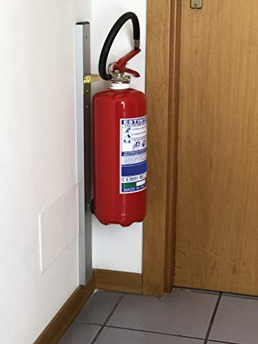 Porte extincteur pour murs en plaques de plâtre, universel dimensions L 7 x H 80 épaisseurs. 2 kg 25 techniques PE2
