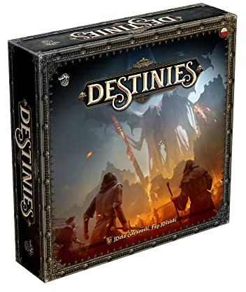 Lucky Duck Games, Destinies, Board Game, 1 to 3 Players, Ages 14+, 90 to 150 Minute Playing Time