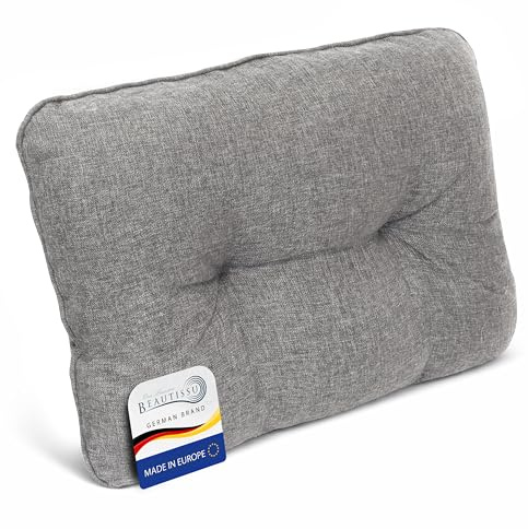 Beautissu Lounge Coussin Dossier Salon de Jardin extérieur Anti-salissures