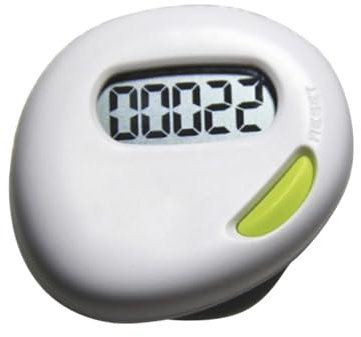 BESPORTBLE Heart-shaped Precision Pedometer Sports Fitness Counter Compact 2d Step Tracker for Men and Women for Running and Walking