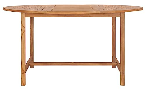 DYRJDJWIDHW biertisch,Tisch klappbar,bierzeltgarnitur,Gartentisch 150 x 76 cm Massivholz TeakIdeal für Gärten, Terrassen, Weihnachtsfeiern