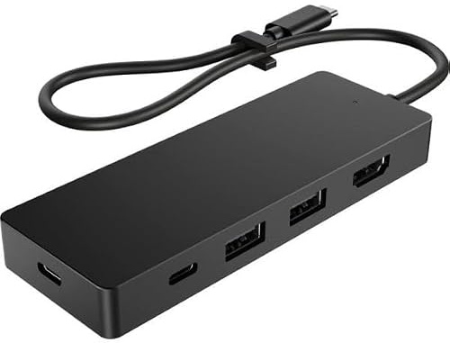 HP Docking USB Tipo G3-2xUSB- 1xUSB Tipo-C- 1xHDMI- 1xUSB Tipo-C PD- Negro