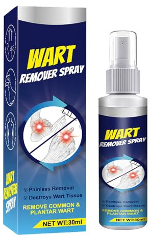 Mnozreo Spray Antiverrugas,Quita Verrugas Cuello Y Cara,Contra las Verrugas en Manos y Pies,Líquido para Eliminar Verrugas en el Cuerpo,Quita Verrugas,1PC