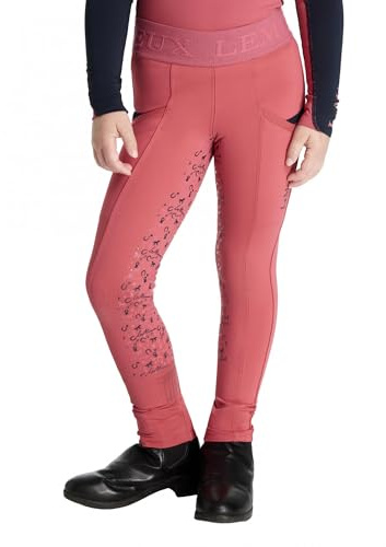 LeMieux Mini Pull Ons - Childrens Horse Riding Trousers - Cranberry