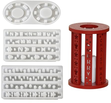 Robusto stampo in silicone per lampada, accessorio per artigianato, portatile, flessibile, ideale per panettieri e hobbisti. Stampo in silicone