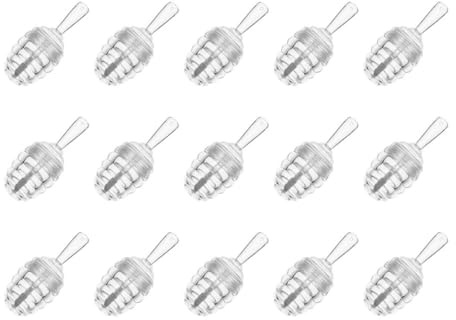 HEALEEP 15 Pièces Tubes de Gloss à Lèvres de Pots Miel en Plastique, Réutilisables, pour Stocker Liquide Coloré et Gloss, pour DIY et Débutantes